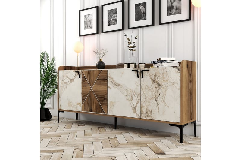 UKHAND Konsollbord 180x78 cm Brun - Möbler - Bord