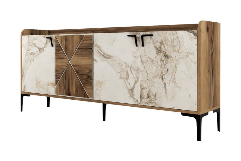 UKHAND Konsollbord 180x78 cm Brun - Möbler - Bord