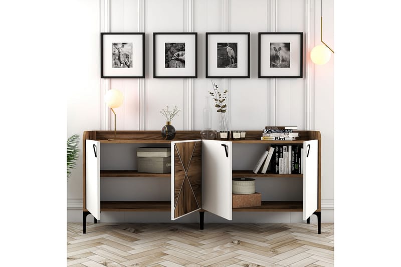 UKHAND Konsollbord 180x78 cm Brun - Möbler - Bord