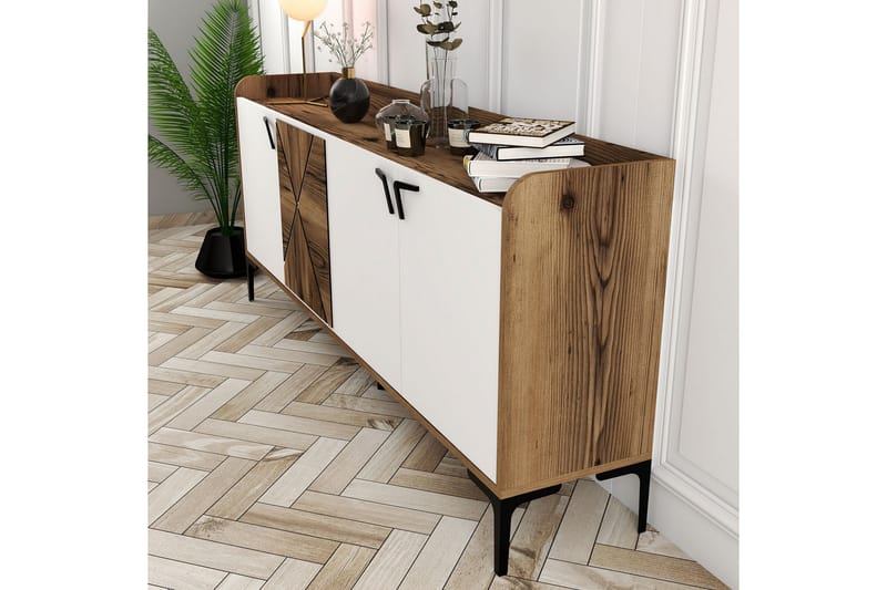 UKHAND Konsollbord 180x78 cm Brun - Möbler - Bord