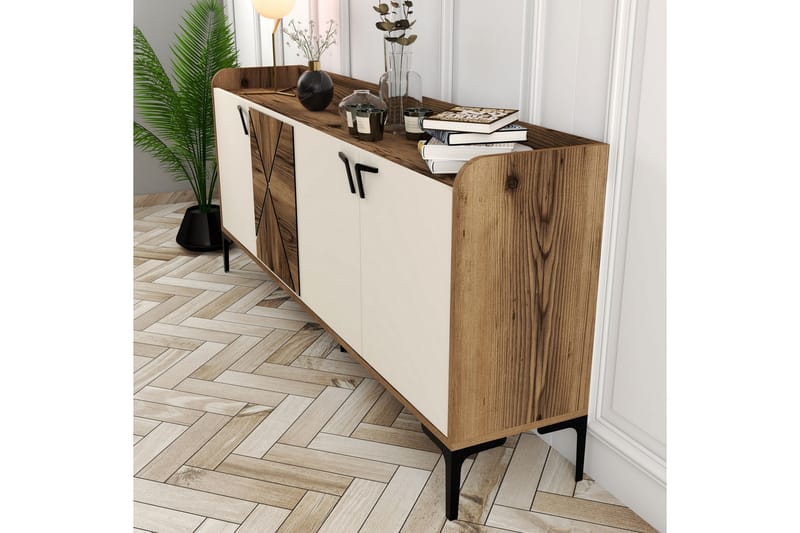 UKHAND Konsollbord 180x78 cm Brun - Möbler - Bord