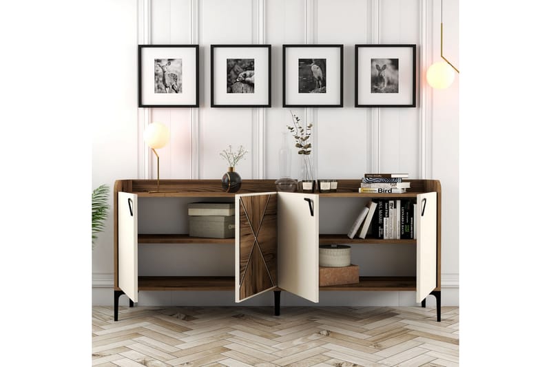 UKHAND Konsollbord 180x78 cm Brun - Möbler - Bord