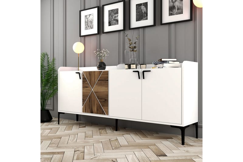 UKHAND Konsollbord 180x78 cm Vit - Möbler - Bord