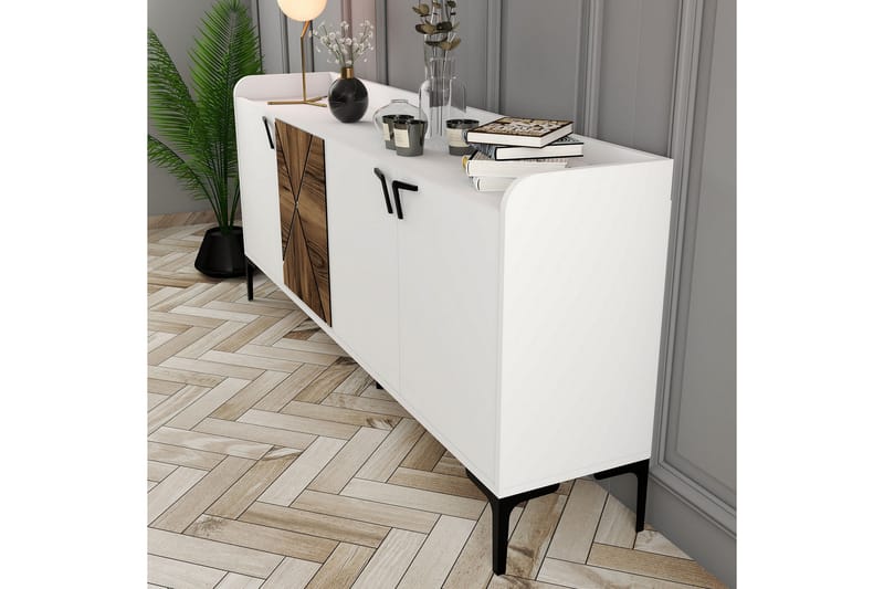 UKHAND Konsollbord 180x78 cm Vit - Möbler - Bord