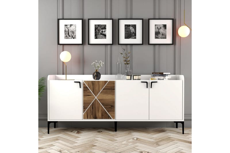 UKHAND Konsollbord 180x78 cm Vit - Möbler - Bord