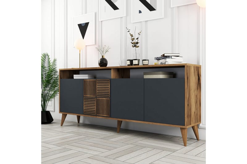 UKHAND Konsollbord 180x78,6 cm Brun - Möbler - Bord