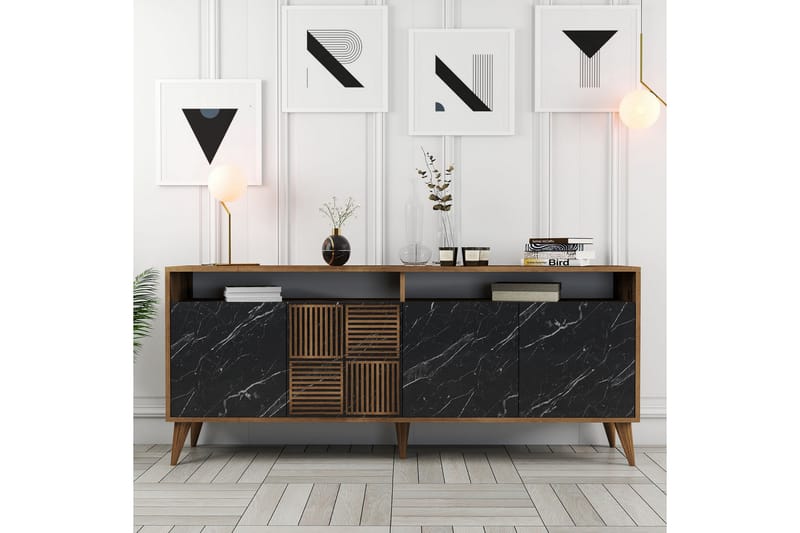 UKHAND Konsollbord 180x78,6 cm Brun - Möbler - Bord