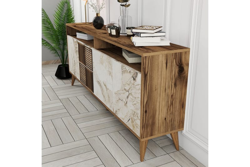 UKHAND Konsollbord 180x78,6 cm Brun - Möbler - Bord