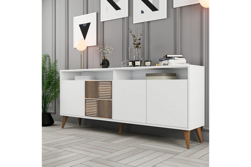 UKHAND Konsollbord 180x78,6 cm Vit - Möbler - Bord