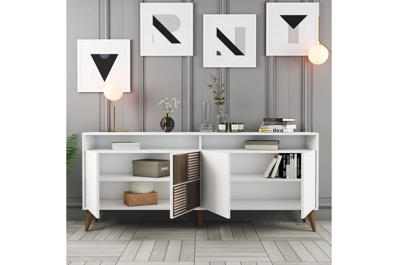 UKHAND Konsollbord 180x78,6 cm Vit - Möbler - Bord