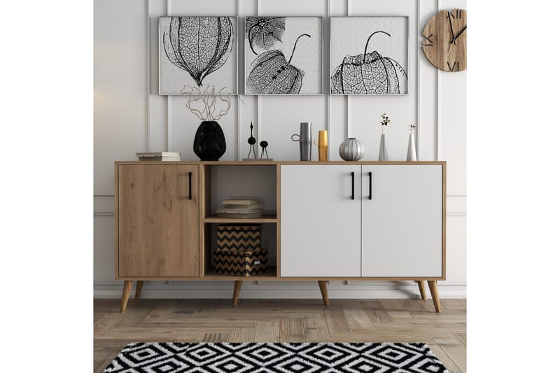 UKHAND Konsollbord 180x80 cm Brun - Möbler - Bord