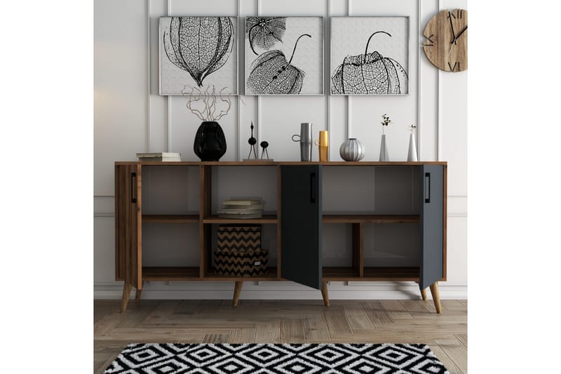 UKHAND Konsollbord 180x80 cm Brun - Möbler - Bord