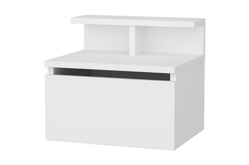UKHAND Sängbord 39,8x35 cm Vit - Möbler - Bord