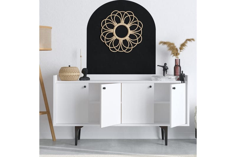 UKHAND Sidobord 150x80 cm Vit - Möbler - Bord
