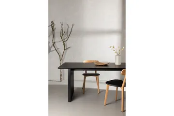 Vail Stort Rektangulärt Matbord 230 cm i Trä - Svart - Möbler - Bord