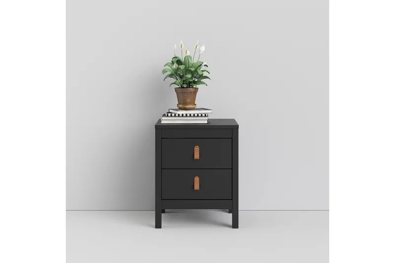 Vallvidera Sängbord 44 cm - Svart - Möbler - Bord