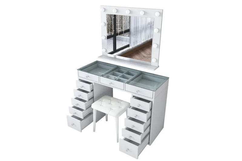 Varlin Sminkbord 120 cm - Vit - Möbler - Bord