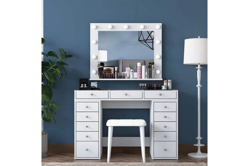 Varlin Sminkbord 120 cm - Vit - Möbler - Bord