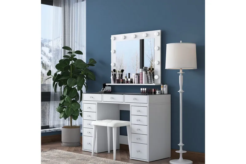 Varlin Sminkbord 120 cm - Vit - Möbler - Bord