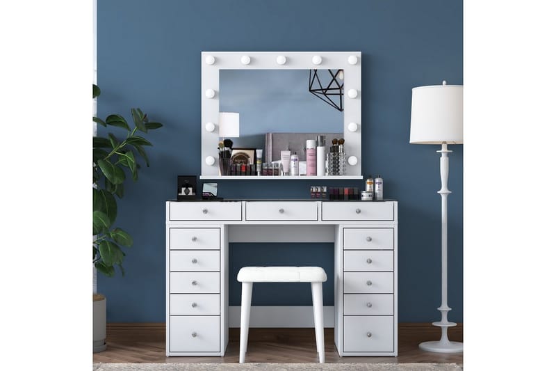 Varlin Sminkbord 120 cm - Vit - Möbler - Bord