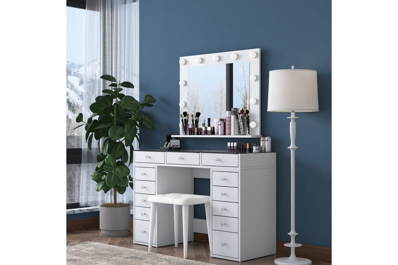 Varlin Sminkbord 120 cm - Vit - Möbler - Bord
