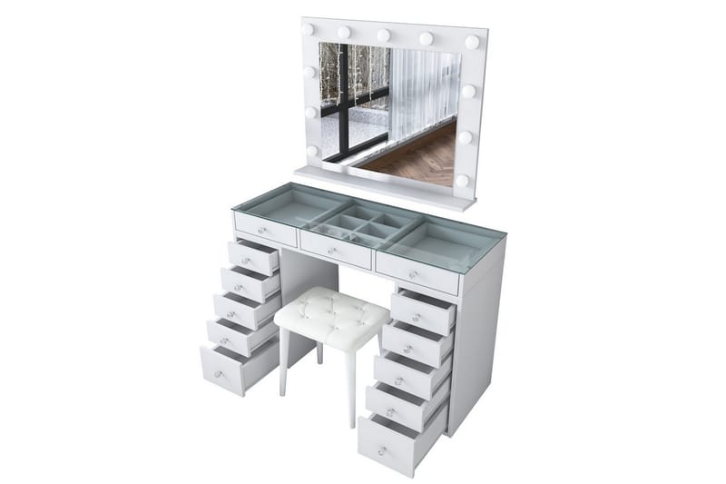 Varlin Sminkbord 120 cm - Vit - Möbler - Bord