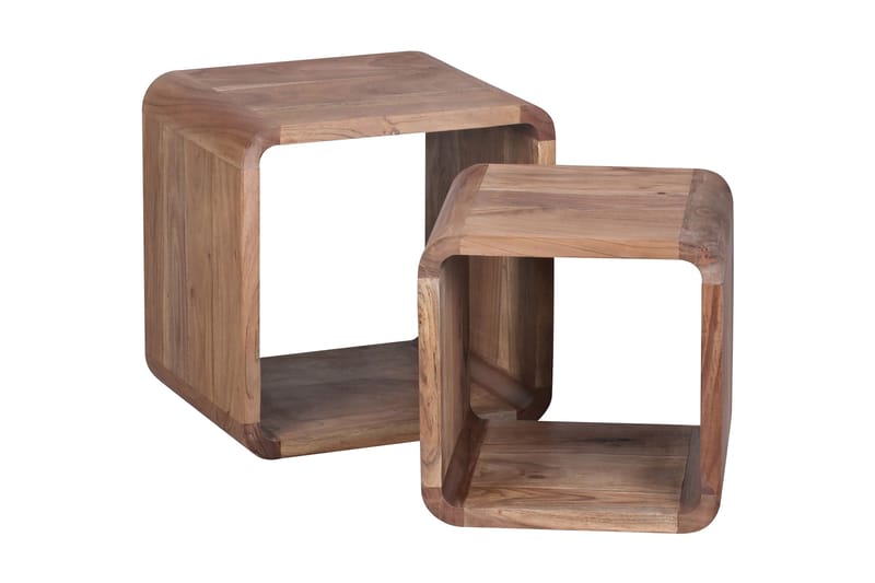 VAUPEL Satsbord 36 cm 2 Bord Akacia - Möbler - Bord