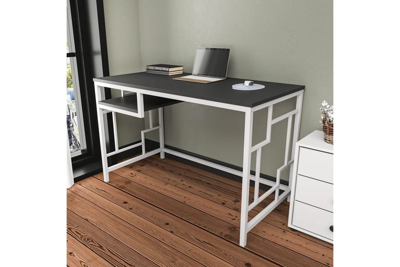 Vinresk Skrivbord 60x74,8x120 cm - Vit - Möbler - Bord