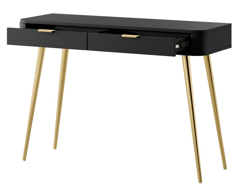 Walia Sminkbord 113 cm - Svart - Möbler - Bord