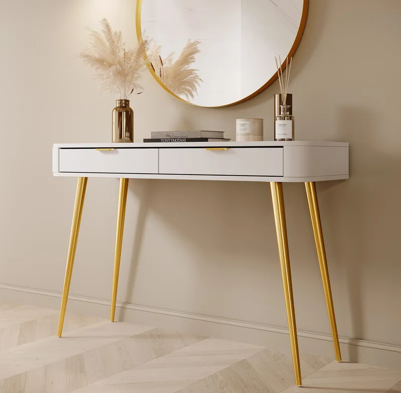 Walia Sminkbord 113 cm - Vit - Möbler - Bord