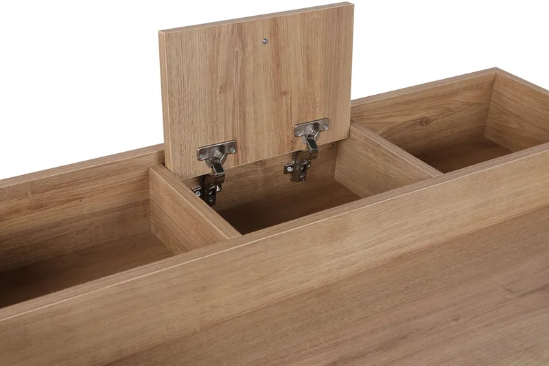 Weesolo Sminkbord 100 cm - Valnöt/Svart - Möbler - Bord