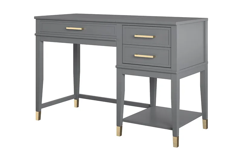 Westerleigh Höj-och Sänkbart Skrivbord 116 cm Förvaring Lådo - CosmoLiving - Möbler - Bord