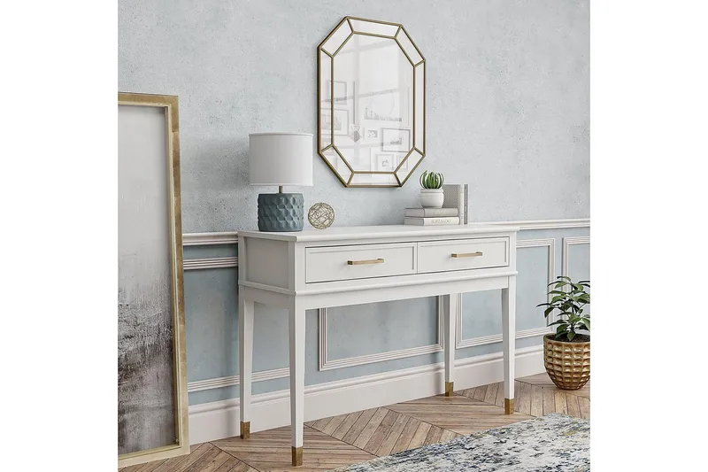 Westerleigh Konsollbord 105 cm Vit - CosmoLiving - Möbler - Bord