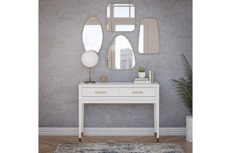 WESTERLEIGH Konsollbord 105 cm Vit - CosmoLiving - Möbler - Bord