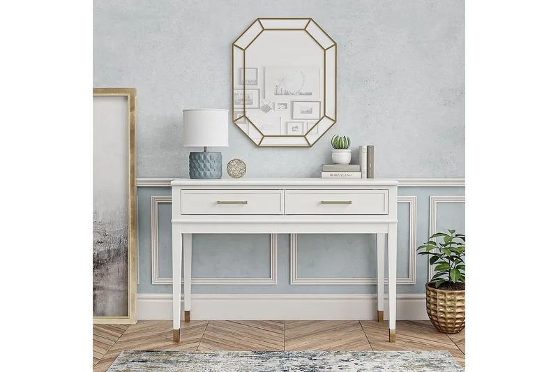 Westerleigh Konsollbord 105 cm Vit - CosmoLiving - Möbler - Bord