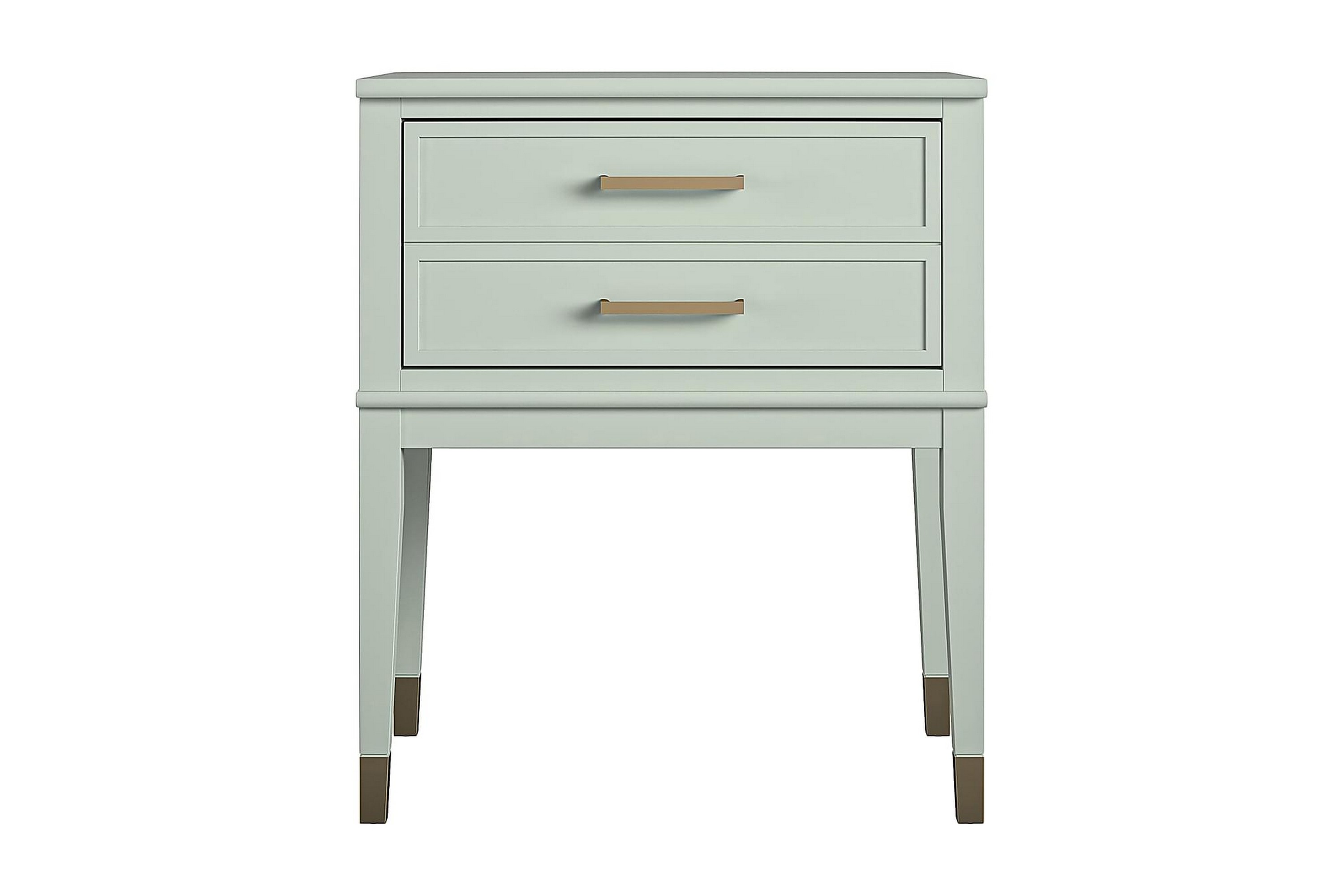 westerleigh sidobord 60 cm grön - cosmoliving