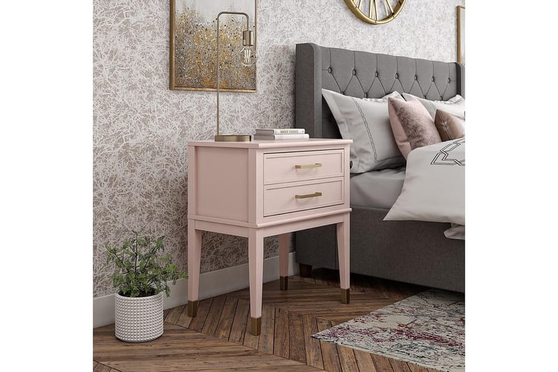 Westerleigh Sidobord 60 cm Rosa - CosmoLiving - Möbler - Bord