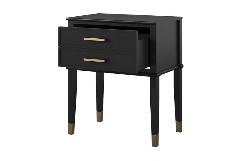 Westerleigh Sidobord 60 cm Svart/Guld - Möbler - Bord