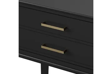 Westerleigh Sidobord 60 cm Svart/Guld - Möbler - Bord