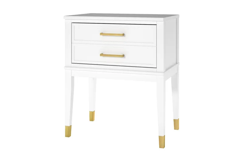 Westerleigh Sidobord 60 cm Vit - CosmoLiving - Möbler - Bord