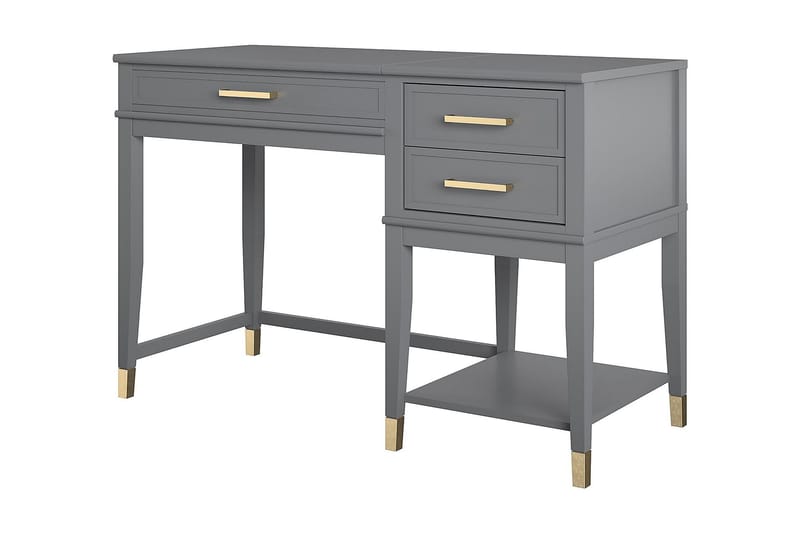 WESTERLEIGH Skrivbord 116 cm Höj-och Sänkbar Förvaring Lådor - CosmoLiving - Möbler - Bord