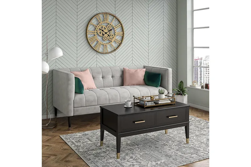 Westerleigh Soffbord 106 cm Höj-och Sänkbart Förvaring Låda - CosmoLiving - Möbler - Bord