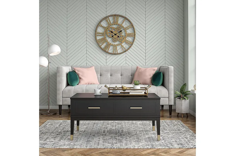 Westerleigh Soffbord 106 cm Höj-och Sänkbart Förvaring Låda - CosmoLiving - Möbler - Bord