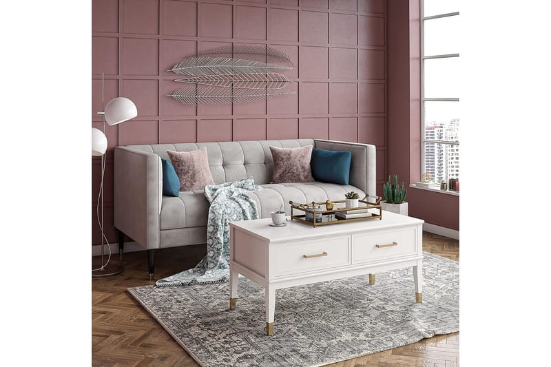 Westerleigh Soffbord 106 cm Höj och Sänkbart m Förvaring Låd - CosmoLiving - Möbler - Bord