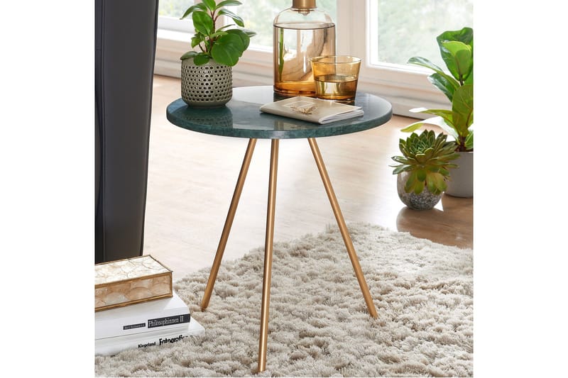 Wilhem Sidobord 38 cm Rund - Grön - Möbler - Bord