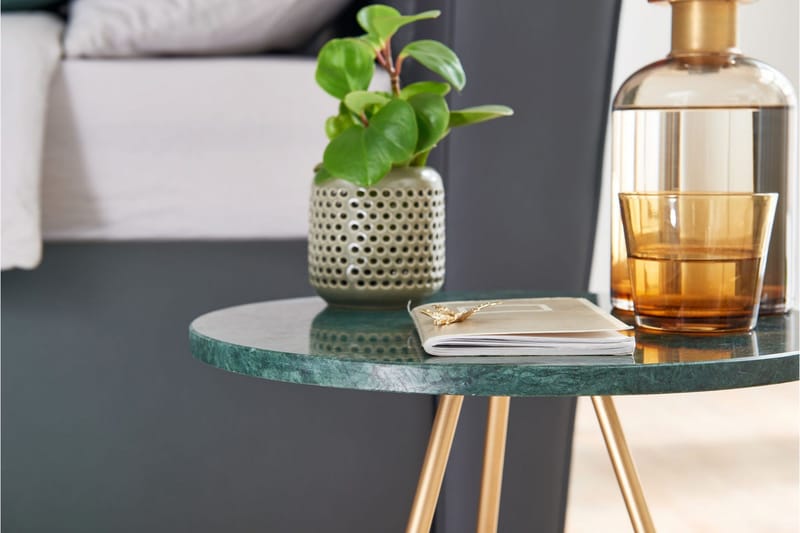 Wilhem Sidobord 38 cm Rund - Grön - Möbler - Bord