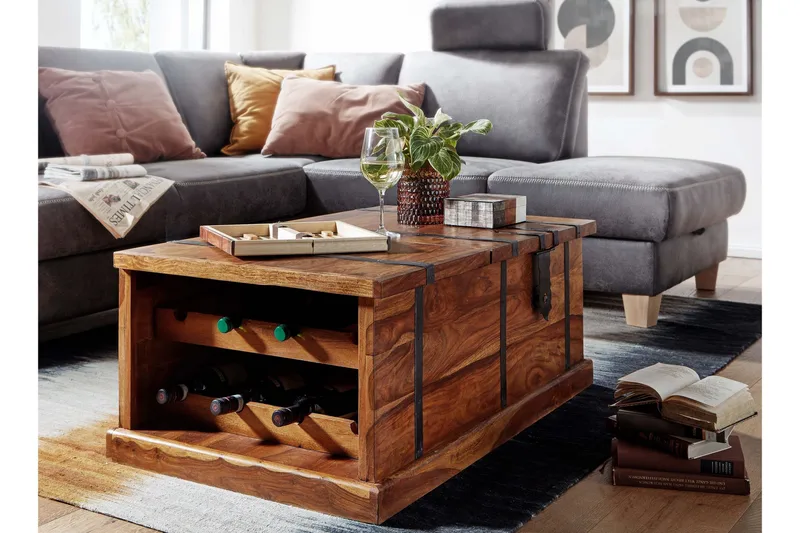 Wilhem Soffbord 100 cm Rektangulär - Natur - Möbler - Bord