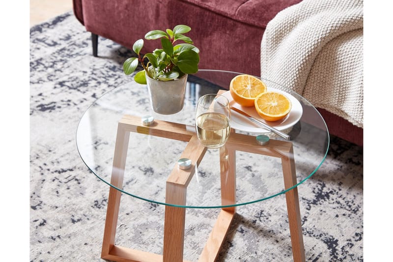 Wilhem Soffbord 58 cm Rund - Natur - Möbler - Bord