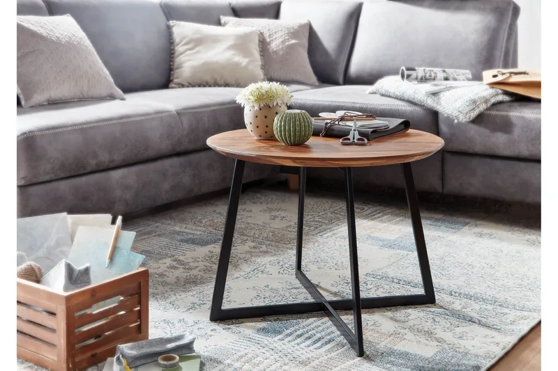 Wilhem Soffbord 60 cm Rund - Natur - Möbler - Bord