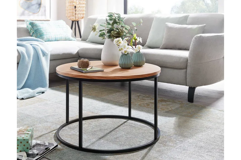 Wilhem Soffbord 70 cm Rund - Natur - Möbler - Bord